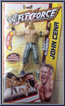 John Cena from WWE Flex Force - Yellow Card manufactured by Mattel [Front]