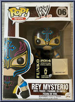 Rey Mysterio (Black) from WWE - Pop! Vinyl Figures manufactured by Funko [Front]