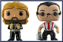 Million Dollar Man Ted DiBiase / I.R.S. from WWE - Pop! Sets manufactured by Funko [Loose]