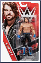 AJ Styles from WWE - Series  68B manufactured by Mattel [Front]