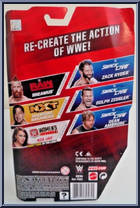 Zack Ryder from WWE - Series  72 manufactured by Mattel [Back]