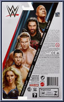 Charlotte Flair from WWE - Series  86 manufactured by Mattel [Back]
