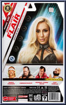 Charlotte Flair from WWE - Series 142 manufactured by Mattel [Back]