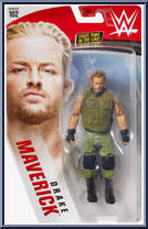 Drake Maverick from WWE - Series 102 manufactured by Mattel [Front]