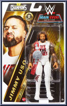 Jimmy Uso from WWE - Champions - Main Event manufactured by Mattel [Front]