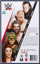 Jinder Mahal from WWE - Series  93 manufactured by Mattel [Back]
