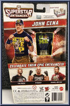 John Cena from WWE - Superstar Entrances manufactured by Mattel [Back]