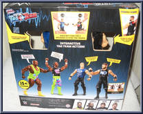 Kevin Owens / Chris Jericho from WWE - Tough Talkers - Total Tag Team manufactured by Mattel [Back]