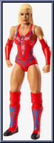 Lana (Red Outfit) from WWE - Series 109 manufactured by Mattel [Loose]