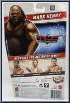 Mark Henry (TLC - Tables / Ladders / Chairs) from WWE - PPV Headquarters manufactured by Mattel [Back]