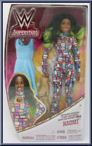 Naomi from WWE - Superstar Fashions manufactured by Mattel [Front]
