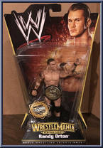 Randy Orton from WWE - Wrestlemania - Heritage Series manufactured by Mattel [Front]