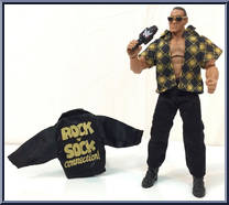 Rock from WWE - Defining Moments manufactured by Mattel [Loose]