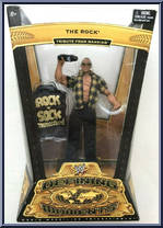 Rock from WWE - Defining Moments manufactured by Mattel [Front]