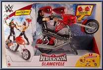 Slamcycle (with Drew McIntyre) from WWE - Wrekkin' manufactured by Mattel [Front]