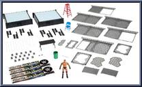 War Games Ring (Randy Orton) (Survivor Games) from WWE - Box Sets manufactured by Mattel [Loose]