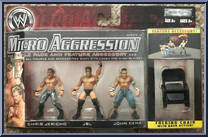 Chris Jericho / John Cena / JBL from WWE Micro Aggression - Series 10 manufactured by Jakks Pacific [Front]