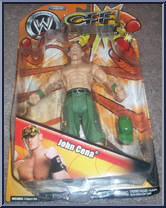 John Cena from WWE Off the Ropes - Series 11 manufactured by Jakks Pacific [Front]