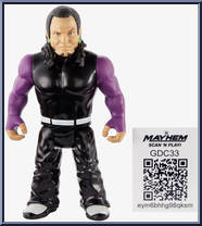 Jeff Hardy from WWE Retro Series - Series  8 manufactured by Mattel [Loose]