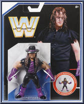 Undertaker from WWE Retro Series - Series  1 manufactured by Mattel [Front]