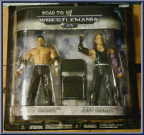Matt Hardy / Jeff Hardy from WWE Road to Wrestlemania - Wrestlemania 23 manufactured by Jakks Pacific [Front]