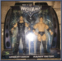Undertaker / Randy Orton from WWE Road to Wrestlemania - Wrestlemania 22 manufactured by Jakks Pacific [Front]