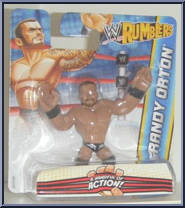 Randy Orton from WWE Rumblers - Basic Series manufactured by Mattel [Front]