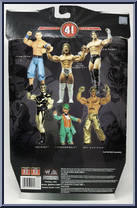 CM Punk from WWE Ruthless Aggression - Series 41 manufactured by Jakks Pacific [Back]