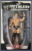 Chris Jericho from WWE Ruthless Aggression - Series 40 manufactured by Jakks Pacific [Front]