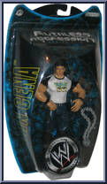 John Cena (White WWE Retro Shirt) from WWE Ruthless Aggression - Series 11.5 manufactured by Jakks Pacific [Front]