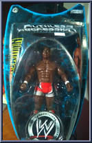 Shelton Benjamin (Red Shorts) from WWE Ruthless Aggression - Series 11.5 manufactured by Jakks Pacific [Front]