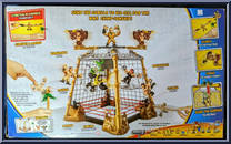 Gorilla in the Cell Match (Randy Orton) from WWE Slam City - Playsets manufactured by Mattel [Back]