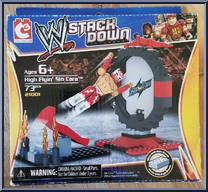 High Flyin’ Sin Cara from WWE Stack Down - Basic Series manufactured by Bridge Direct [Front]