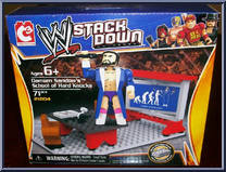 Damien Sandow’s School of Hard Knocks from WWE Stack Down - Basic Series manufactured by Bridge Direct [Front]