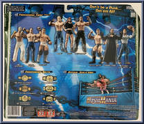 Rey Mysterio / Batista / Chris Benoit from WWE Treacherous Trios - Series  3 manufactured by Jakks Pacific [Back]
