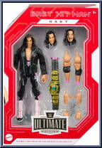 Bret "Hit Man" Hart (Monday Night Wars) from WWE Ultimate Edition - Exclusives manufactured by Mattel [Front]