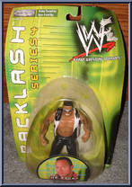 Rock from WWF Backlash - Series 4 manufactured by Jakks Pacific [Front]