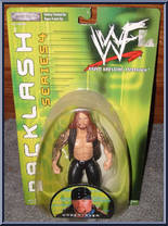 Undertaker from WWF Backlash - Series 4 manufactured by Jakks Pacific [Front]