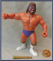 Macho Man (Macho King) from WWF - Series  2 manufactured by Hasbro [Loose]
