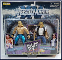 HHH vs. Shawn Michaels from WWF - Grudge Match - Series 2 manufactured by Jakks Pacific [Front]
