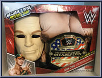 John Cena from WWF - Mask & Muscle Shirt manufactured by Jakks Pacific [Front]