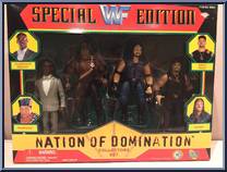 Nation of Domination 4-Pack from WWF - Box Sets manufactured by Jakks Pacific [Front]