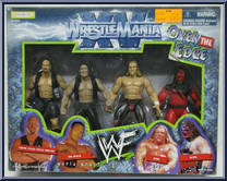 Over the Edge 4-Pack from WWF - Box Sets manufactured by Jakks Pacific [Front]