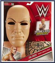 Rock from WWF - Mask & Muscle Shirt manufactured by Jakks Pacific [Front]