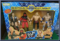 Shotgun Saturday Night 4-Pack from WWF - Box Sets manufactured by Jakks Pacific [Front]