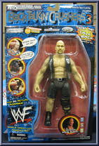 Steve Austin from WWF - Back Talkin' Crushers - Series 3 manufactured by Jakks Pacific [Front]
