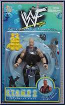 Stone Cold Steve Austin from WWF - S.T.O.M.P. - Series 2 manufactured by Jakks Pacific [Front]