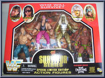 Survivor Series 4-Pack from WWF - Box Sets manufactured by Jakks Pacific [Front]