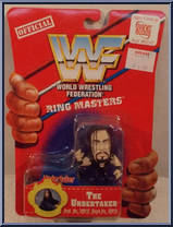 Undertaker from WWF - Ring Masters - Mini manufactured by Playmates [Front]
