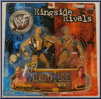 Steve Austin vs Rock Action Figure